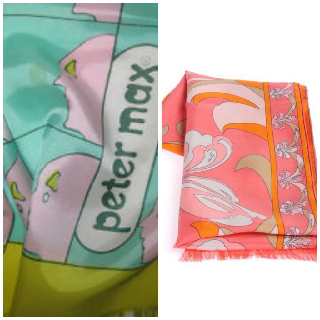 Peter Max and Pucci Scarves