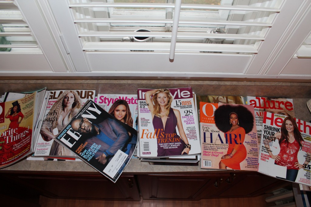 Magazine Selection for Vision Board 