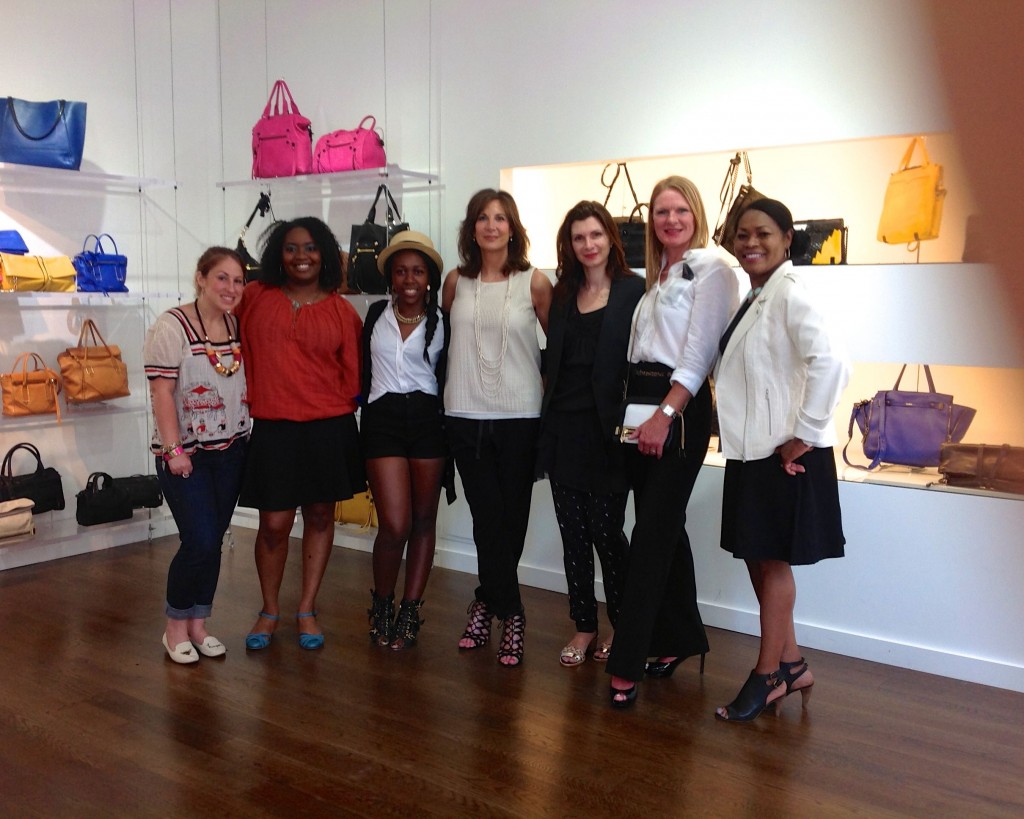 #PolyvoreMeetup New York with Monica Bokier in her NYC showroom