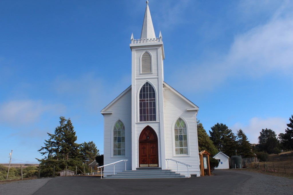 Original church featured in 1963 film, The Birds
