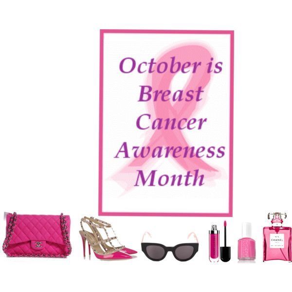 My Polyvore set on Breast Cancer Awareness