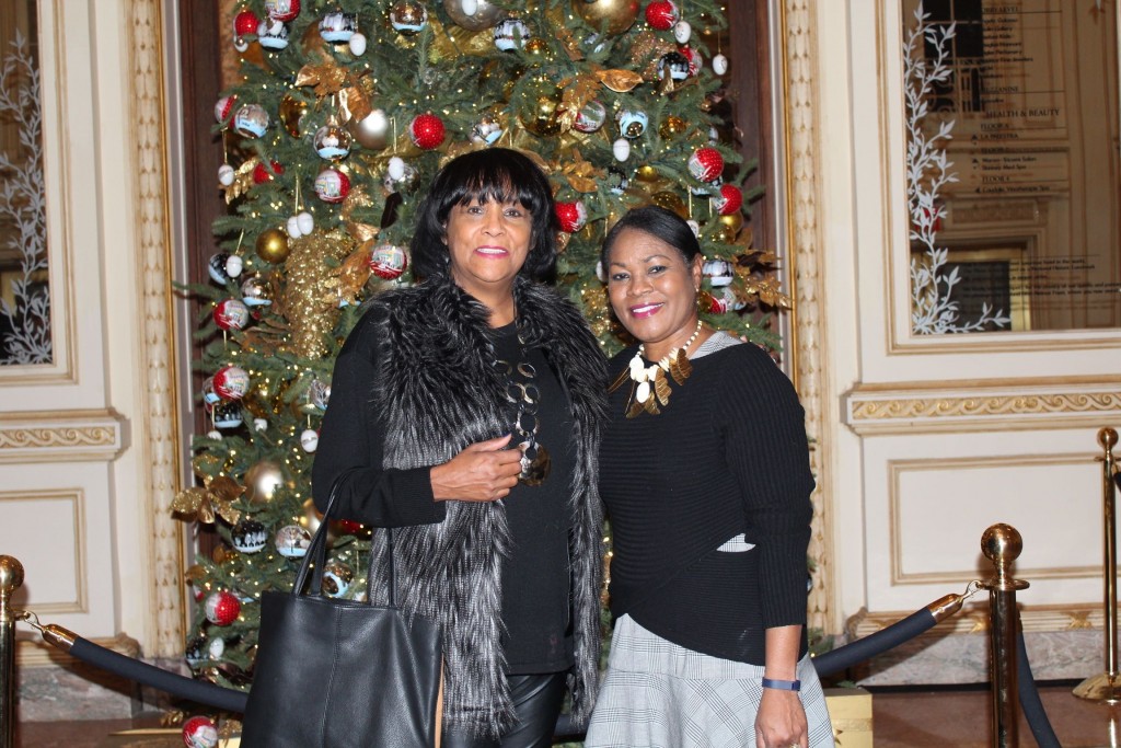 With fellow blogger, great friend, and Etsy store owner of 2ChicDesigns, Cynthia and I at The Plaza Hotel, December 2014.
