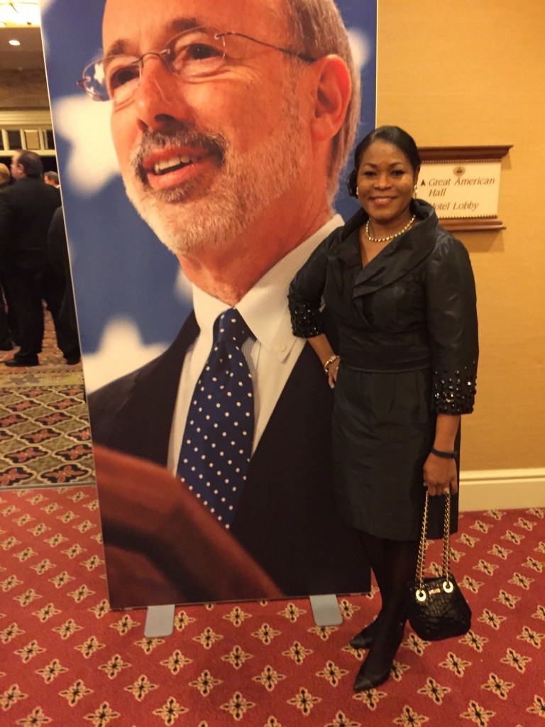 At the January 20, 2015 Tom Wolf Inaugural Celebration at the Hershey Lodge and Convention Center.