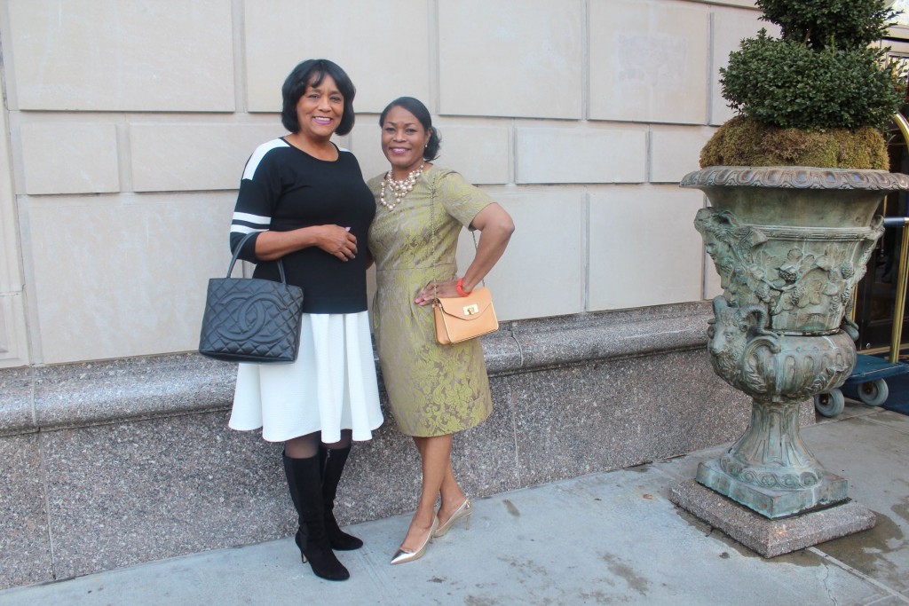 with BFF, Cynthia at The Ritz Carlton, New York for afternoon tea.