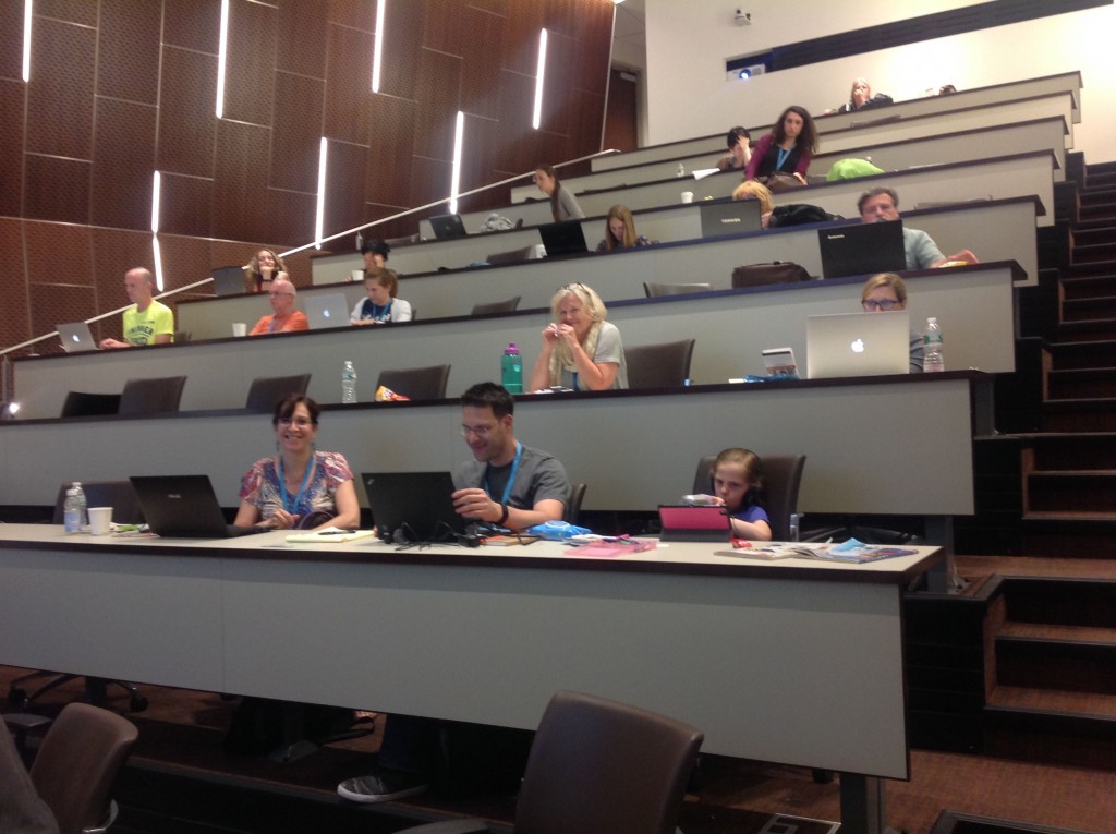 WordCamp Philly 2015, Novice session at the University of Sciences, Philadelphia, PA