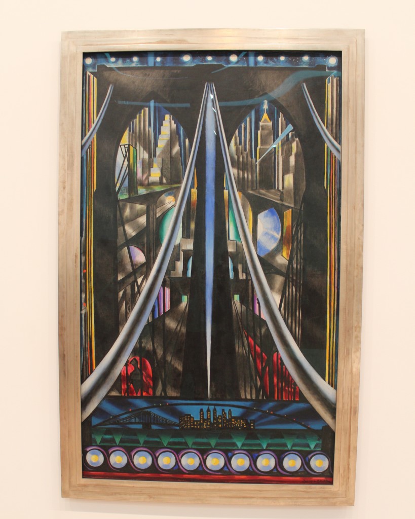 The Brooklyn Bridge: Variation on an Old Theme, 1939 by Joseph Stella (oil on canvas)