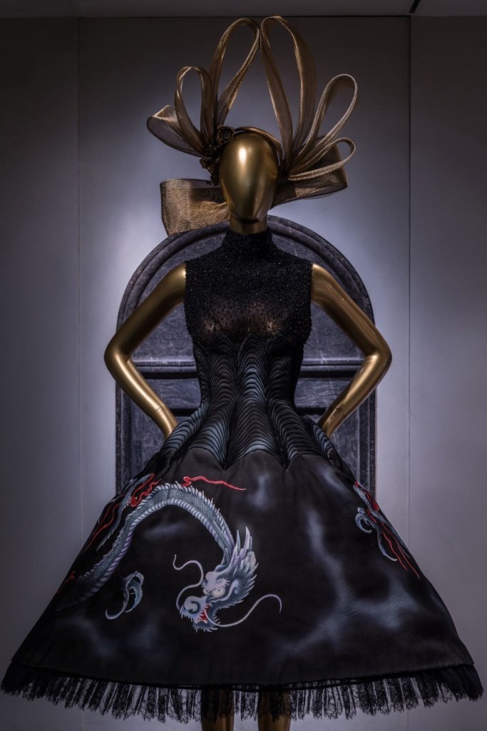 A Givenchy dress on display. Photo: Metropolitan Museum of Art