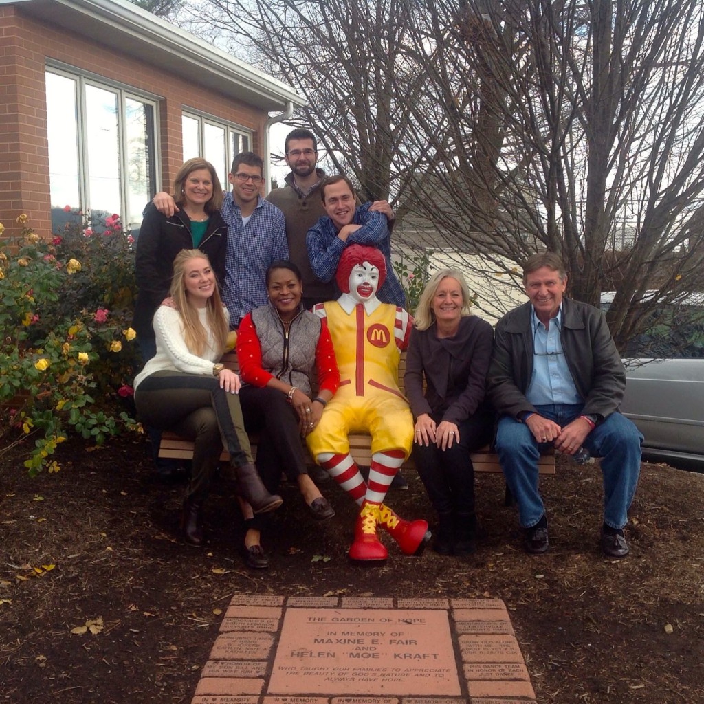 The AstraZeneca Harrisburg Team at the Ronald McDonald House in Hershey, Pennsylvania