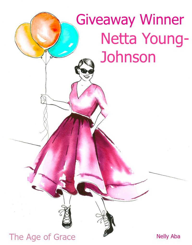 Announcing My First Giveaway Winner: Netta Young-Johnson
