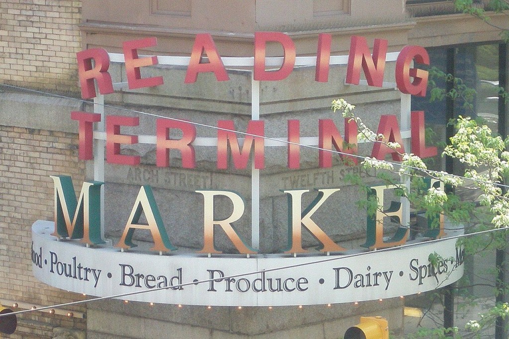 The Philadelphia Reading Terminal Market.