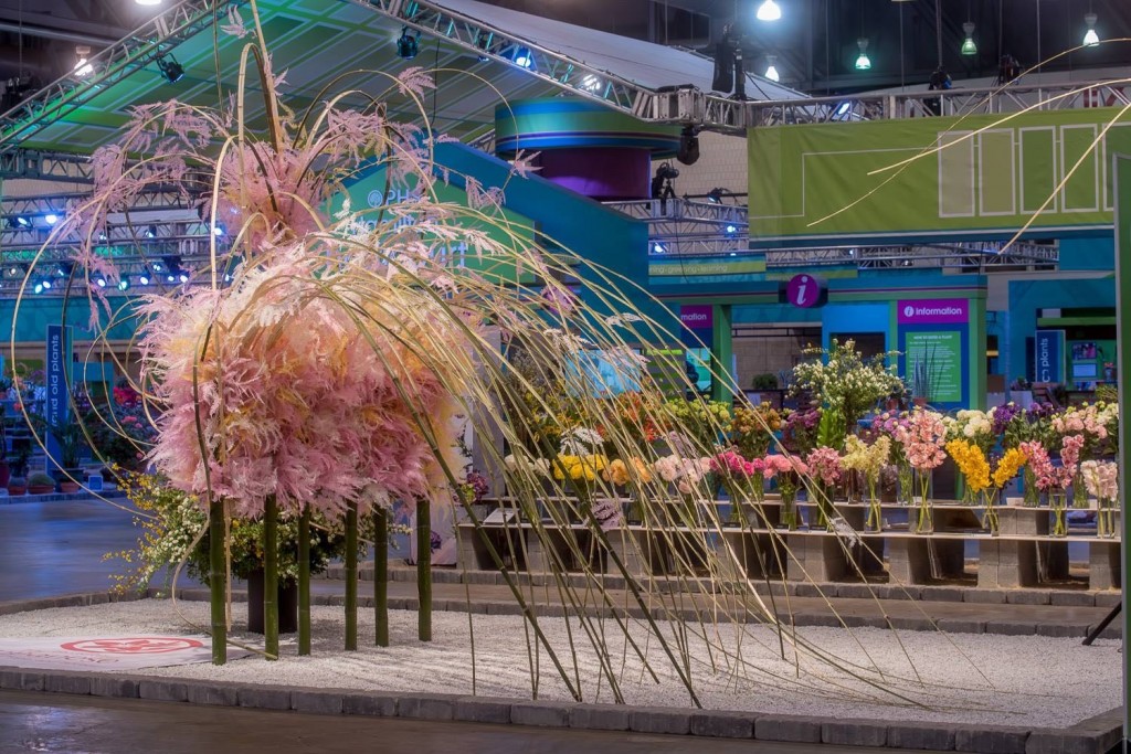 "The Breeze of Spring" exhibit at the 2016 Philadelphia Flower Show,