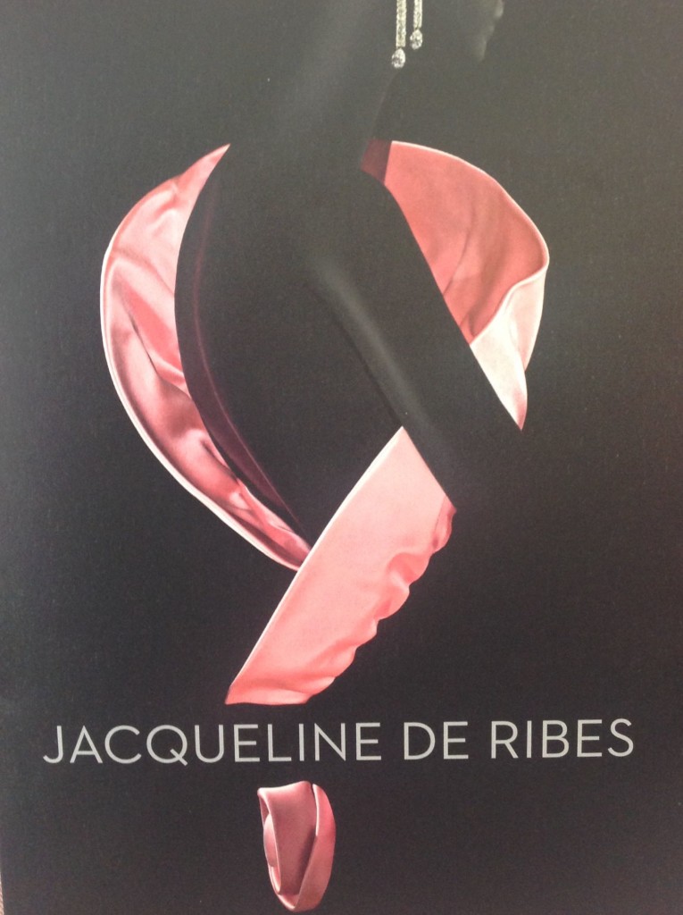 A pack of Jacqueline de Ribes notecards that I plan to frame.