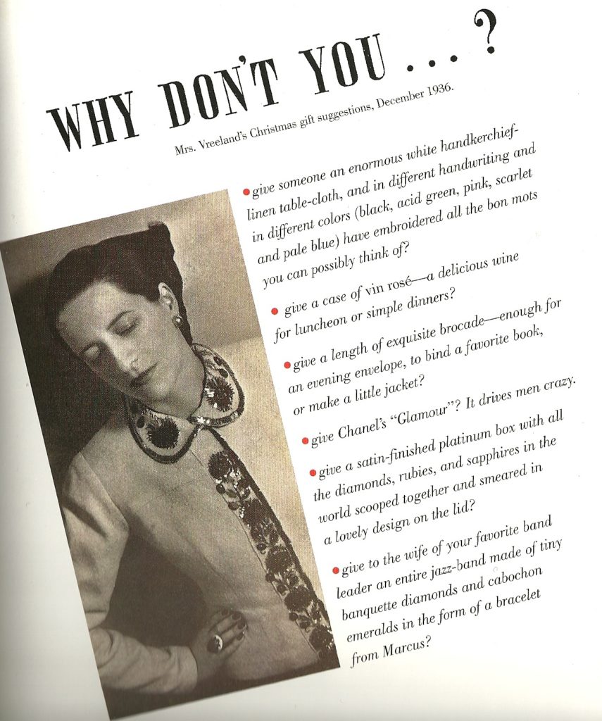 Diana Vreeland, Style Genius