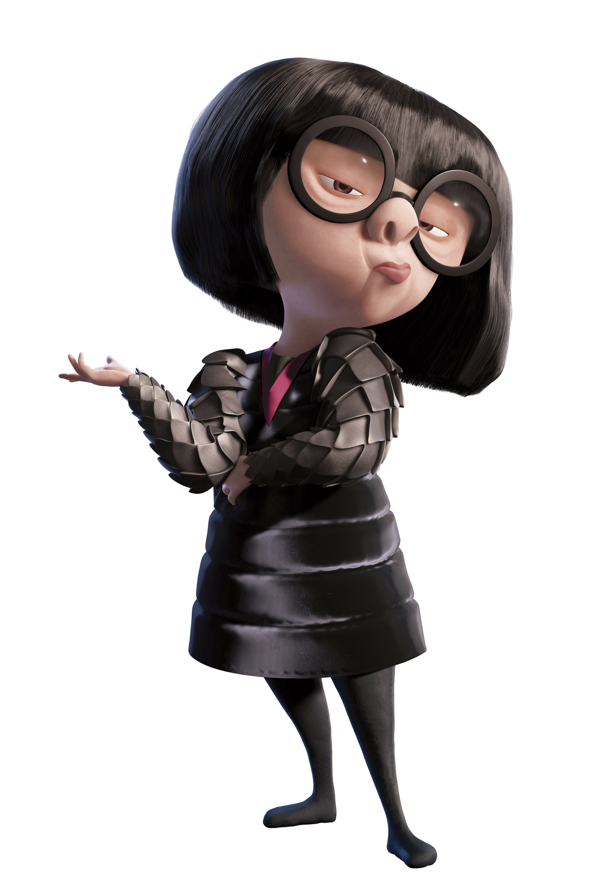 Character Edna Mode in Disney/Pixar's The Incredibles