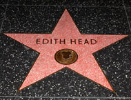 Edith Head's Hollywood Walk of Fame Star.