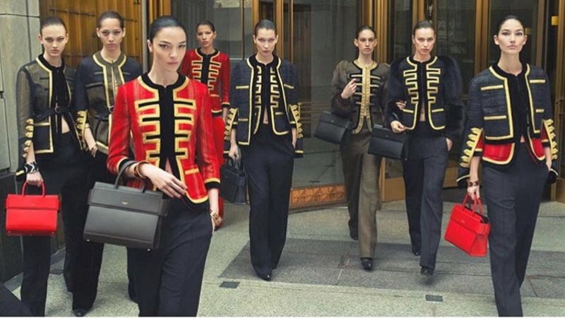 Hello, Fall 2016 Givenchy military inspiration