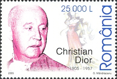 Yes, Mr. Dior. Stamps of Romania, 2005.