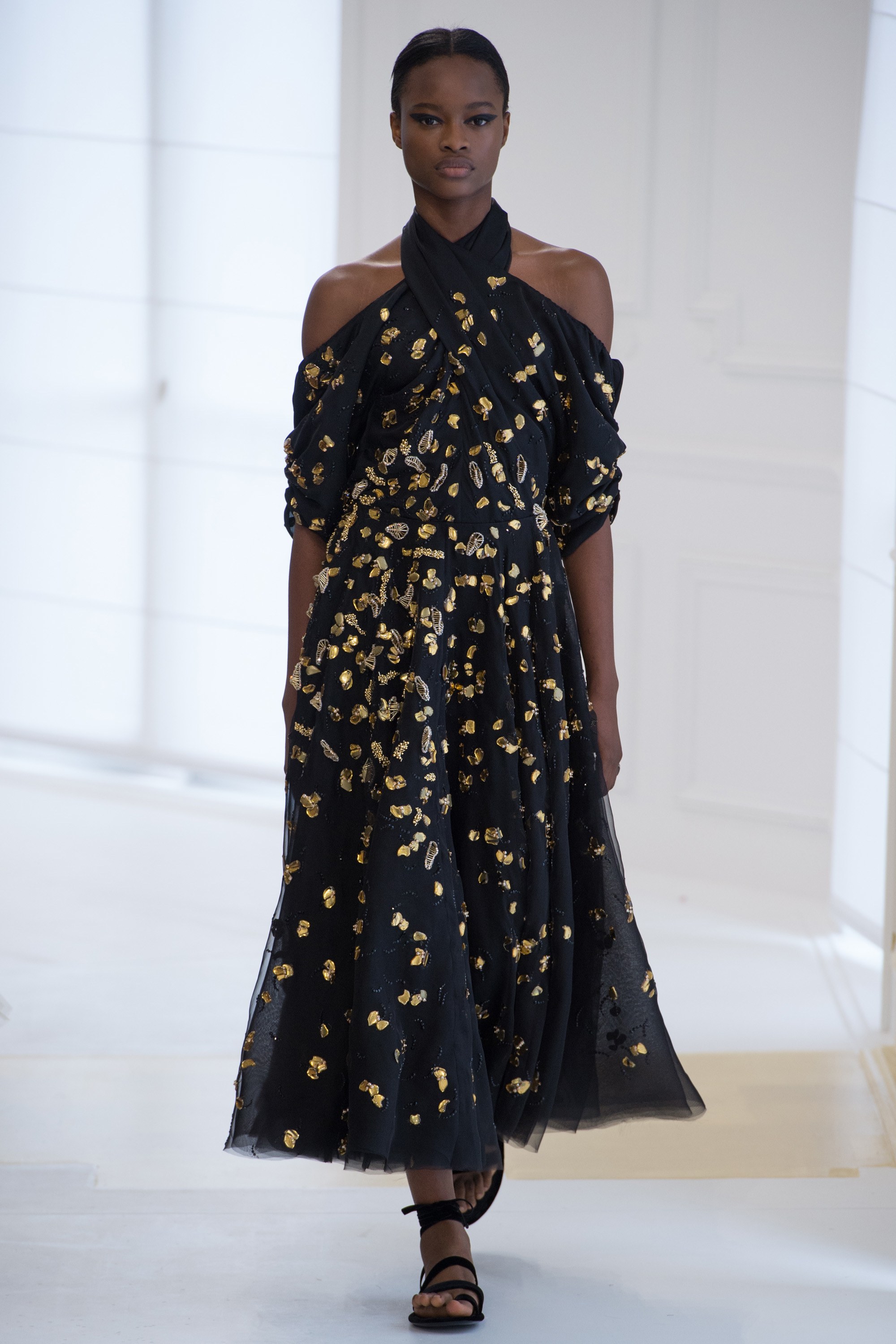 Yes, Mr. Dior. Model: Mayowa Nicholas wearing Fall 2016 Maria Grazia.