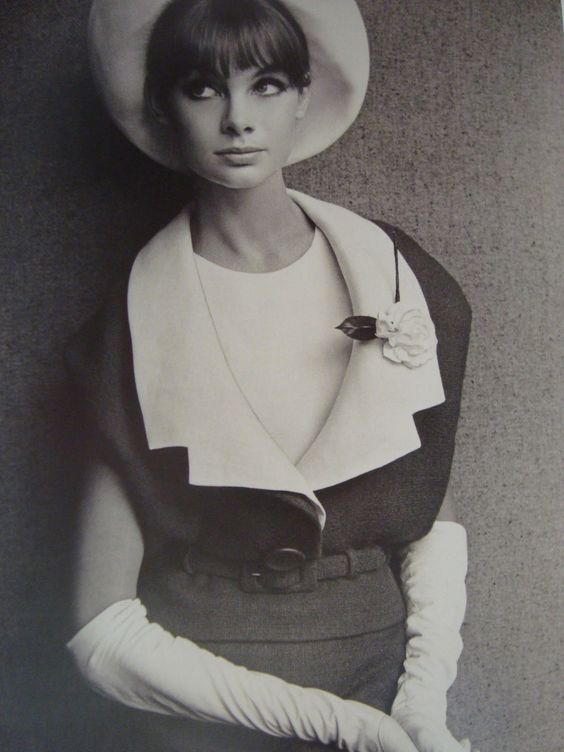 Yes, Mr. Dior. 1963 Jean Shrimpton in Marc Bohan for Dior. 