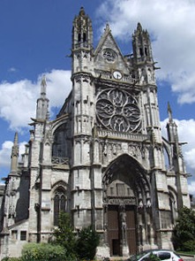 My Paris Trip, "'S Marvelous." Location: Collegiate Church Notre-Dame, Vernon, France is considered one of the most beautiful examples of medieval architecture in France.
