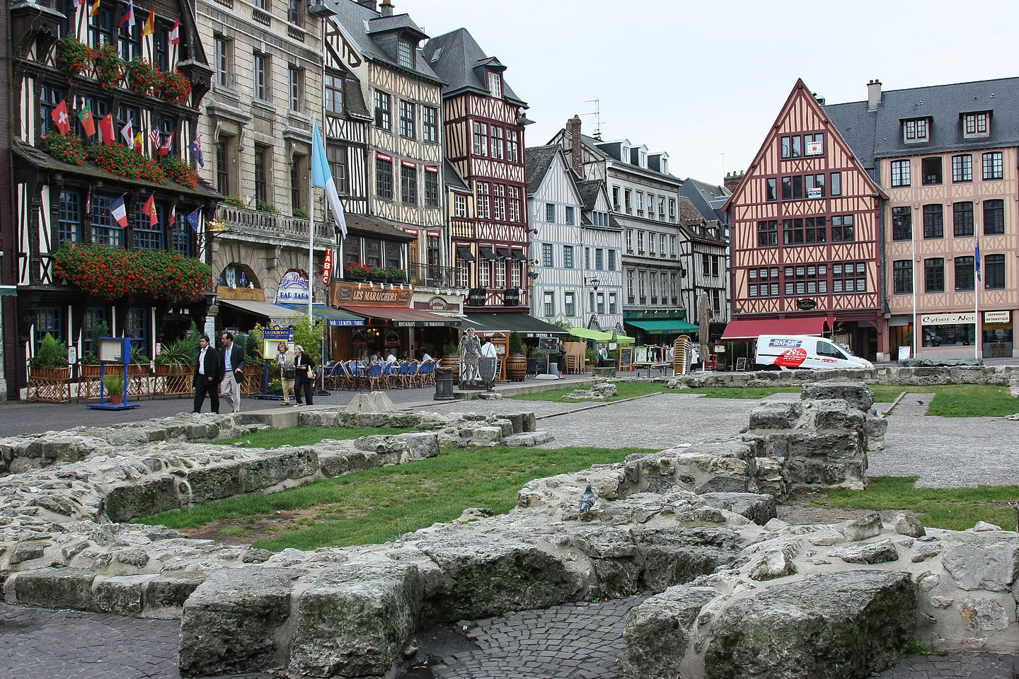 My Paris Trip, "'S Marvelous." Square Verdrel, Rouen, France.