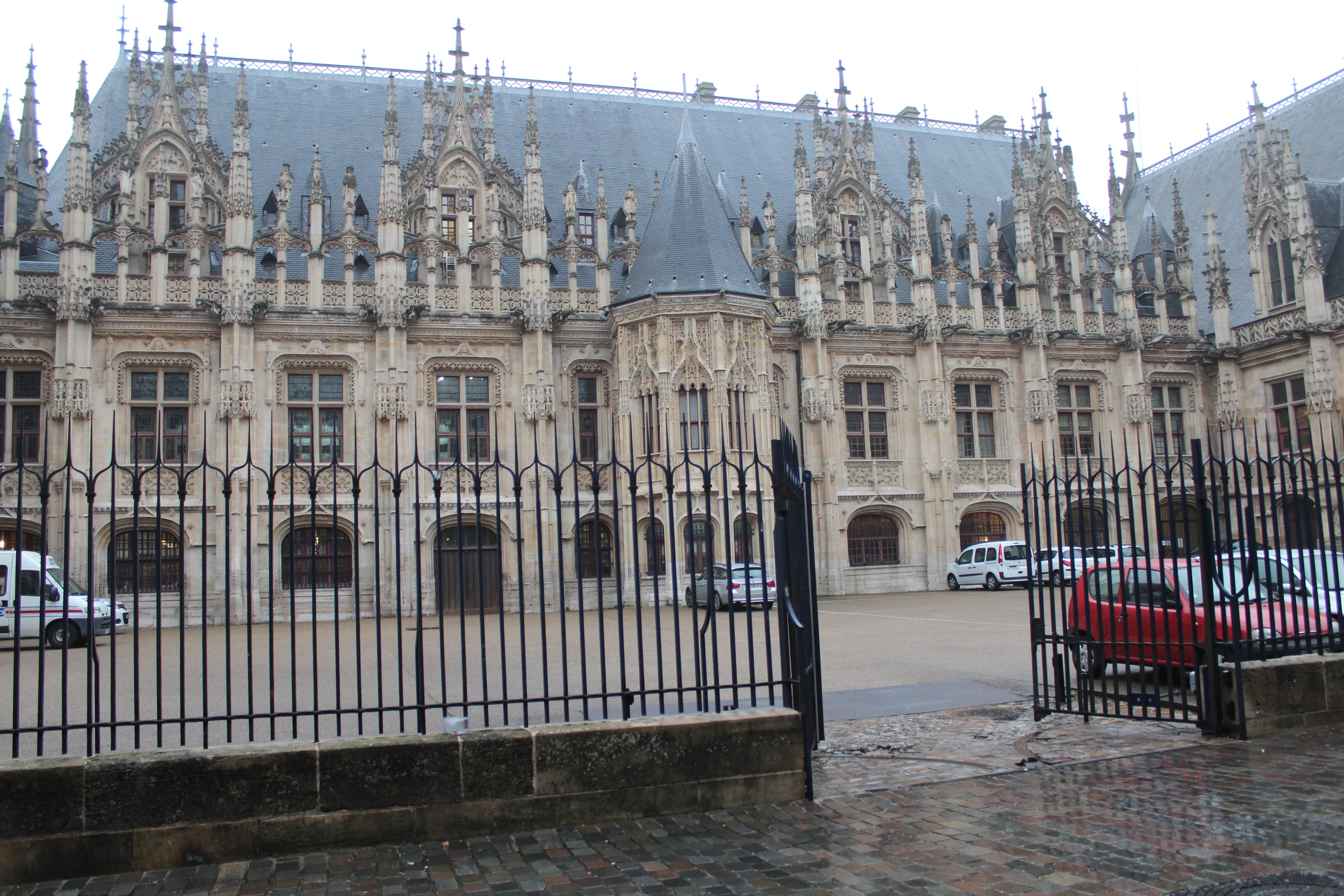 My Paris Trip, "'S Marvelous." Palace of Justice, Rouen, France.
