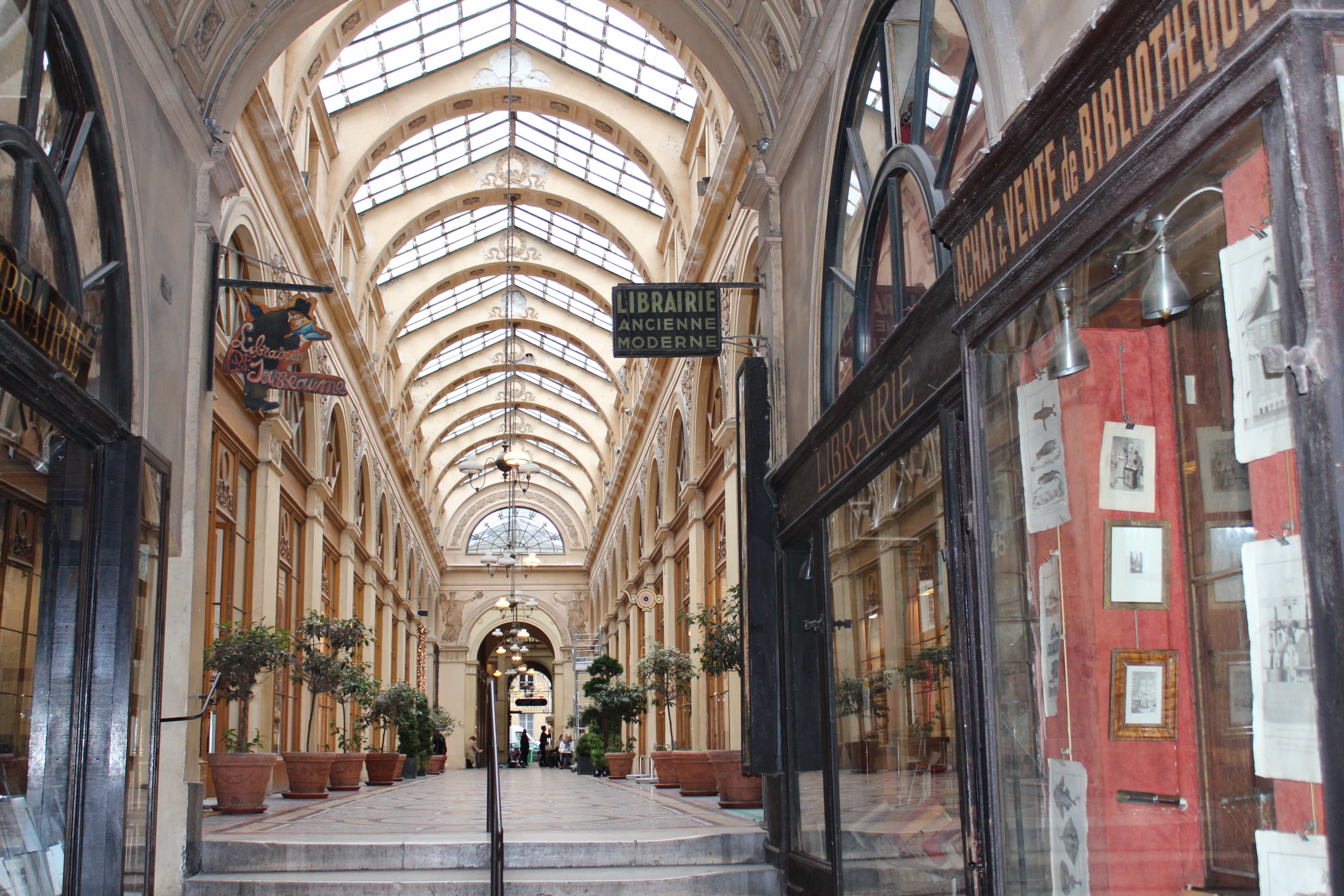 My Paris Trip, "'S Marvelous." Galerie Vivienne, a Covered Passage in historic Paris.