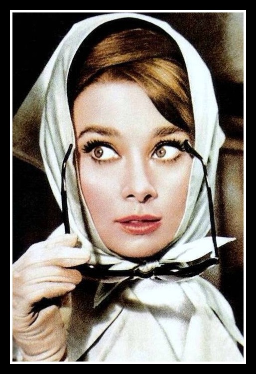 Charade. Audrey Hepburn.