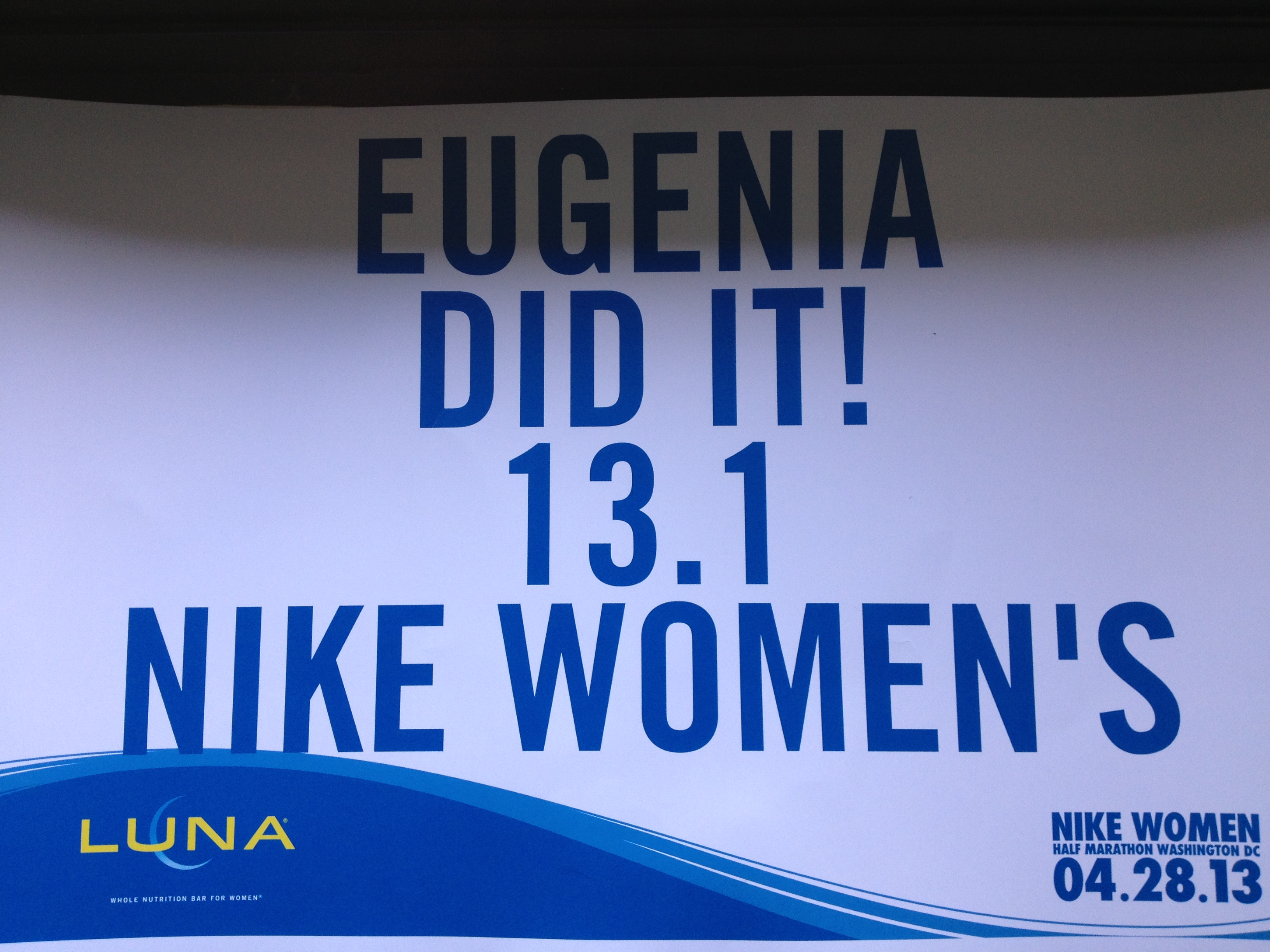 2013 Nike Women's Half Marathon in D.C.