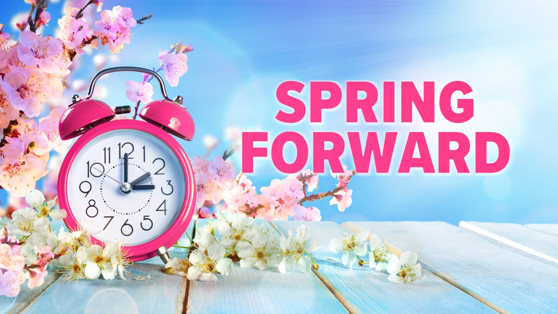 DST/Daylight Savings Time, its time to spring forward.