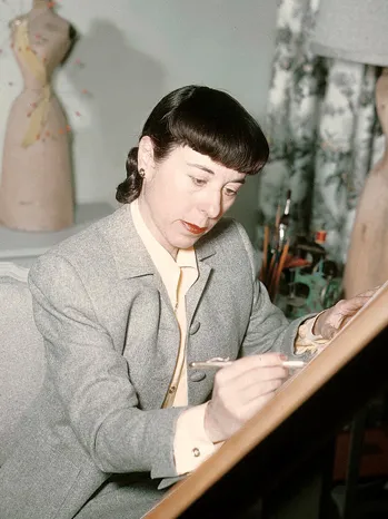 Edith Head Sketching Designs