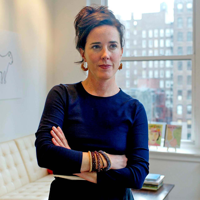 New York fashion Designer Kate Spade