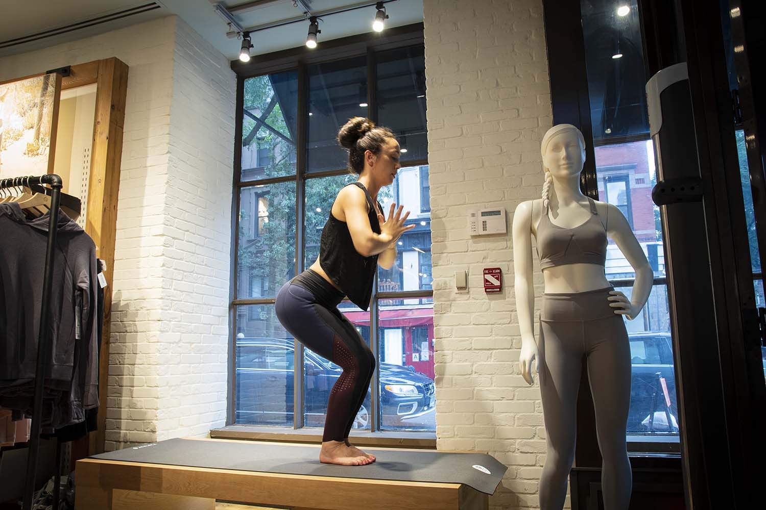 Yoga at Athleta NYC