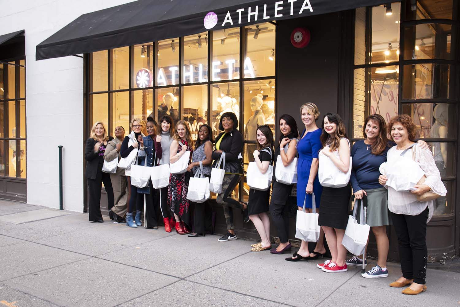 We Exercised Our Mouths at Athleta