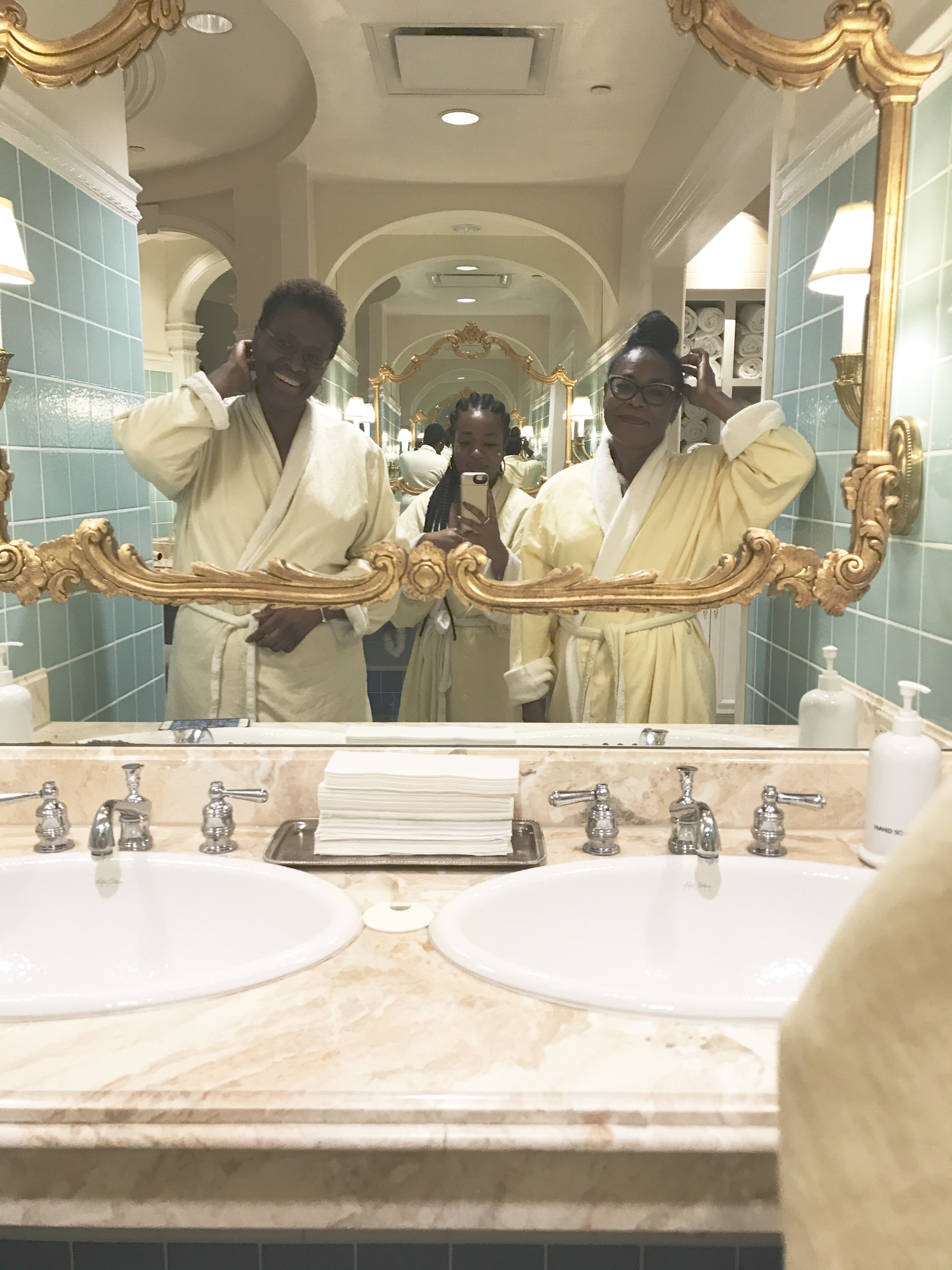 The Spa at the Hotel Hershey Bathroom Selfies