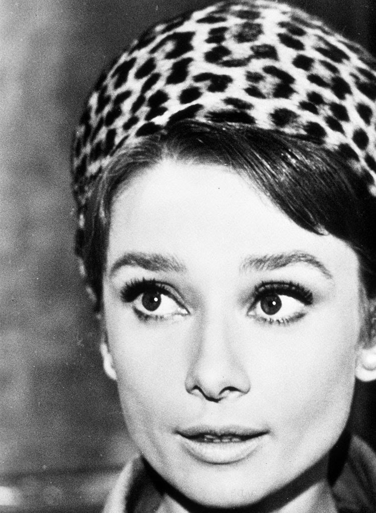 Audrey Hepburn in the 1962 movie, Charade.