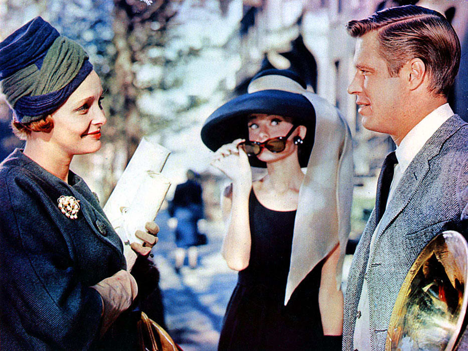 Patricia Neal in Pauline Trigere in the iconic 1961 movie, Breakfast At Tiffany's