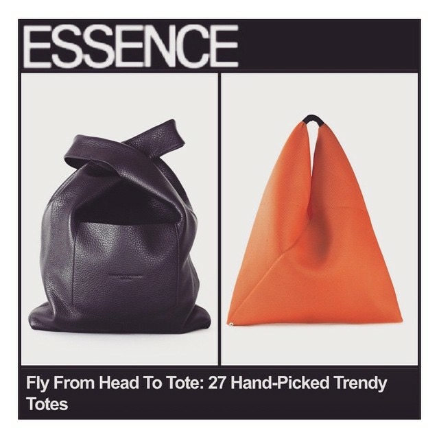 2015 Essence Feature on two Brandon Blackwood Leather Bags