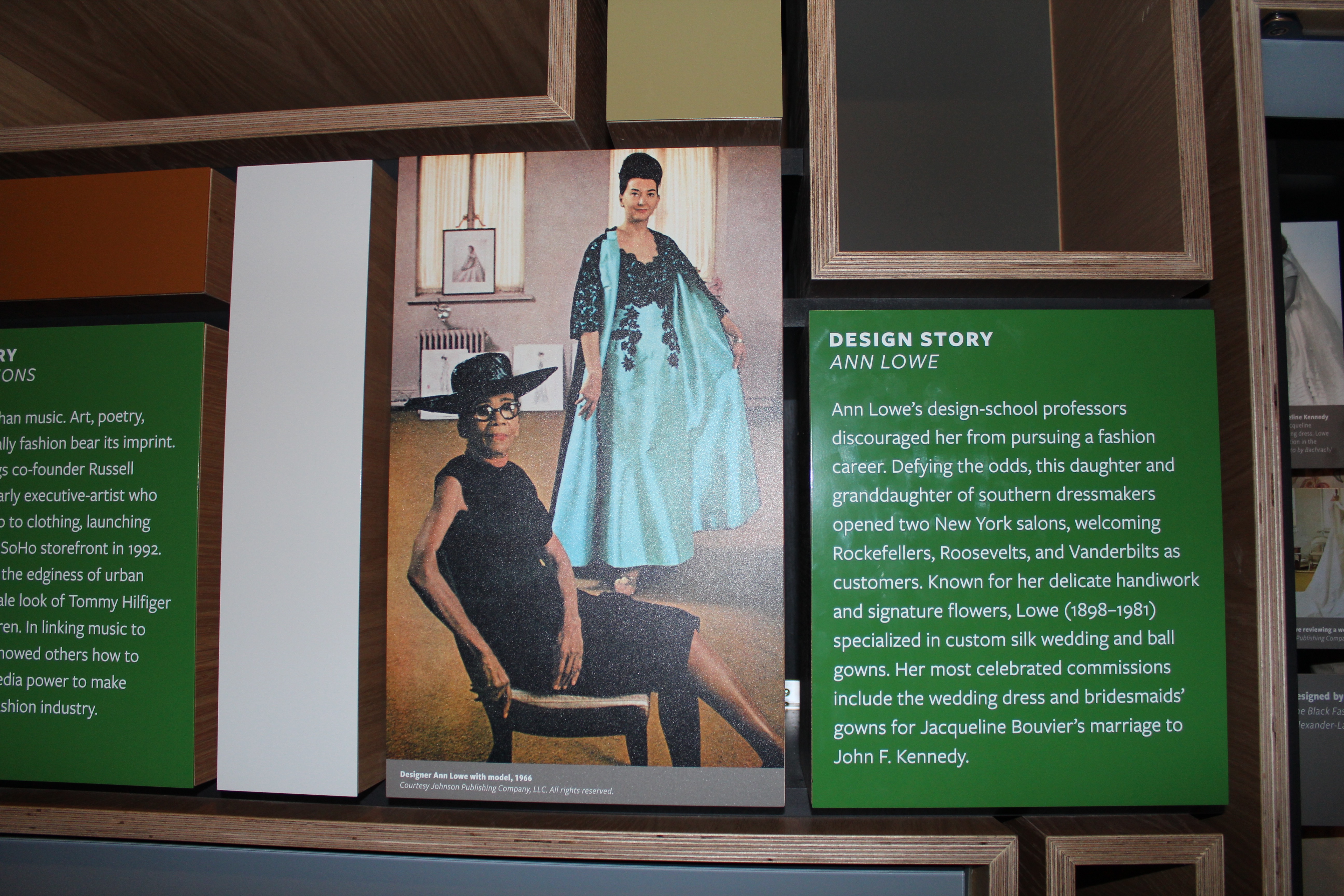 Ann Lowe, fashion history visionary; Ann Lowe Photo at the National Museum of African American History and Culture