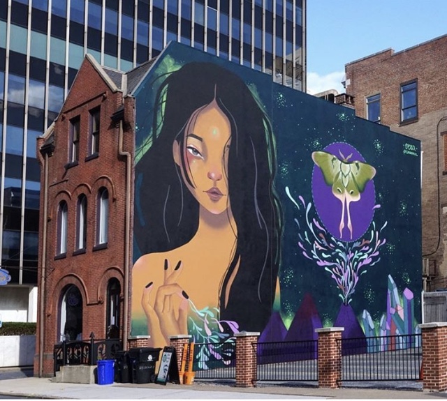 Vera Primavera Muralist; Sprocket Mural Works- Harrisburg, PA