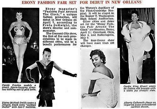 Ebony Fashion Fair debut show