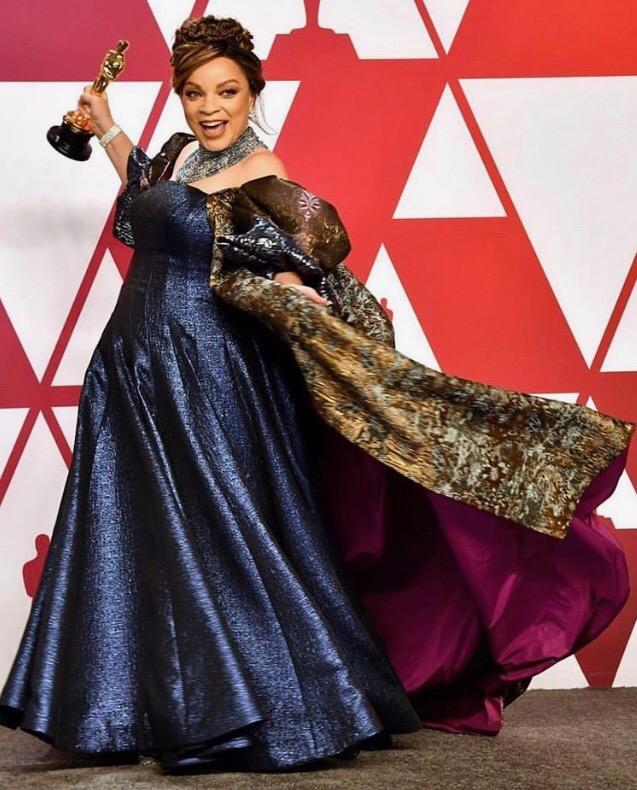 Academy Award Winner, Ruth E. Carter making history as first African American Costume Designer to receive the coveted recognition