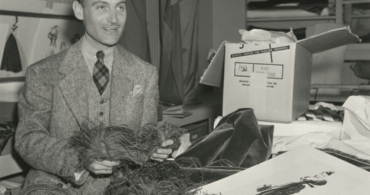 Photo of Costume Designer Walter Plunkett