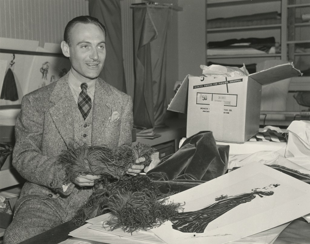 Photo of Costume Designer Walter Plunkett; Remembering Gone With The Wind Costume DesignerWalter Plunkett
