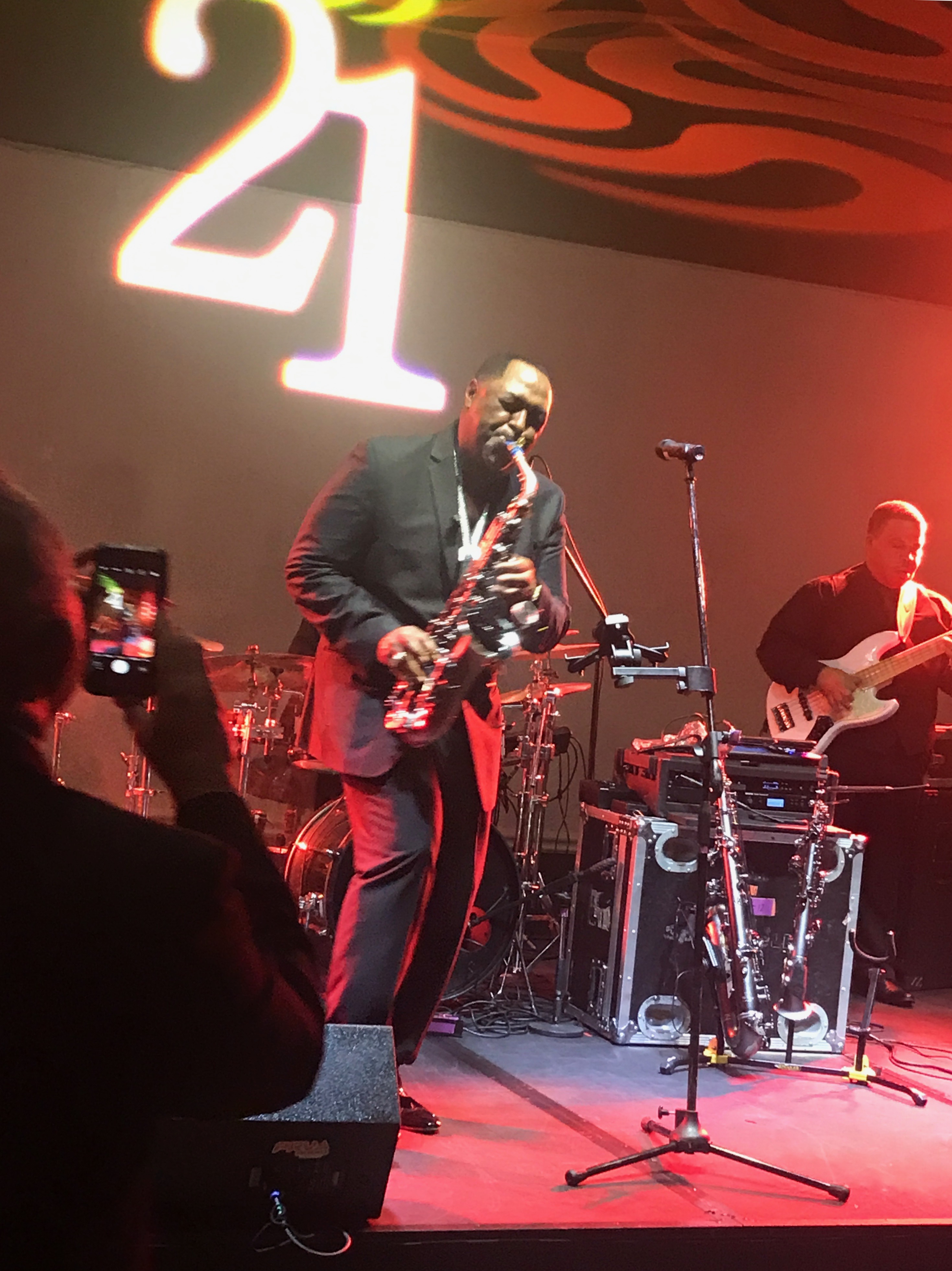 Smooth Jazz Saxophonist, Art Sherrod, Jr. performing at private event in Hershey, PA