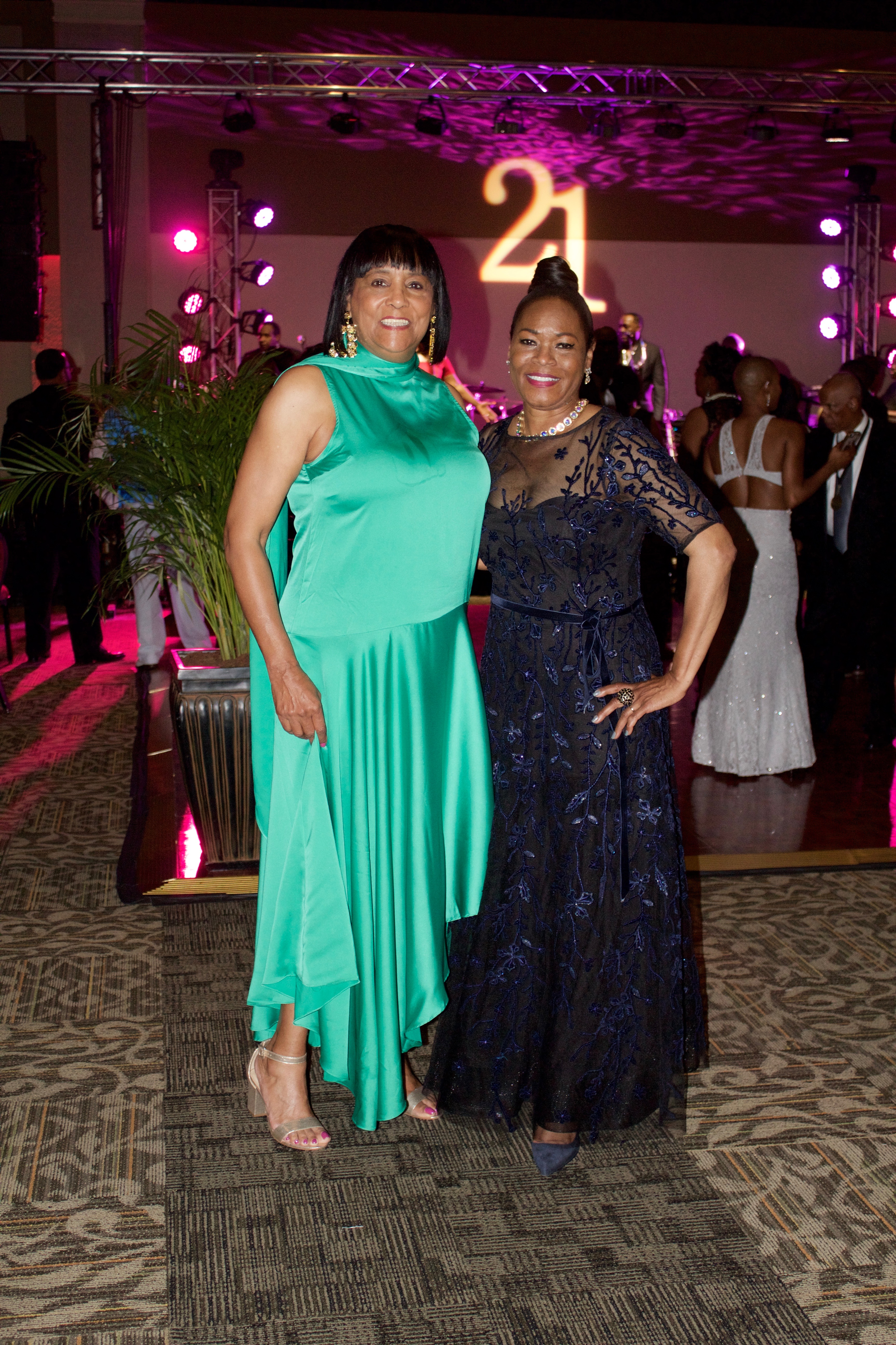 Bestie, Cynthia and Me at the 2019 Club Twenty-One Dinner Dance - A Night to Remember