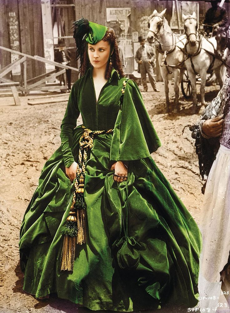 Gone With The Wind, Scarlett O'Hara's Green Curtain Dress
