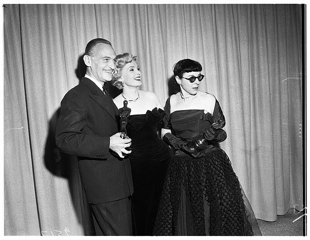 1952 Academy Awards, Walter Plunkett received Oscar for An American in Paris and Edith Head for A Place In The Sun.