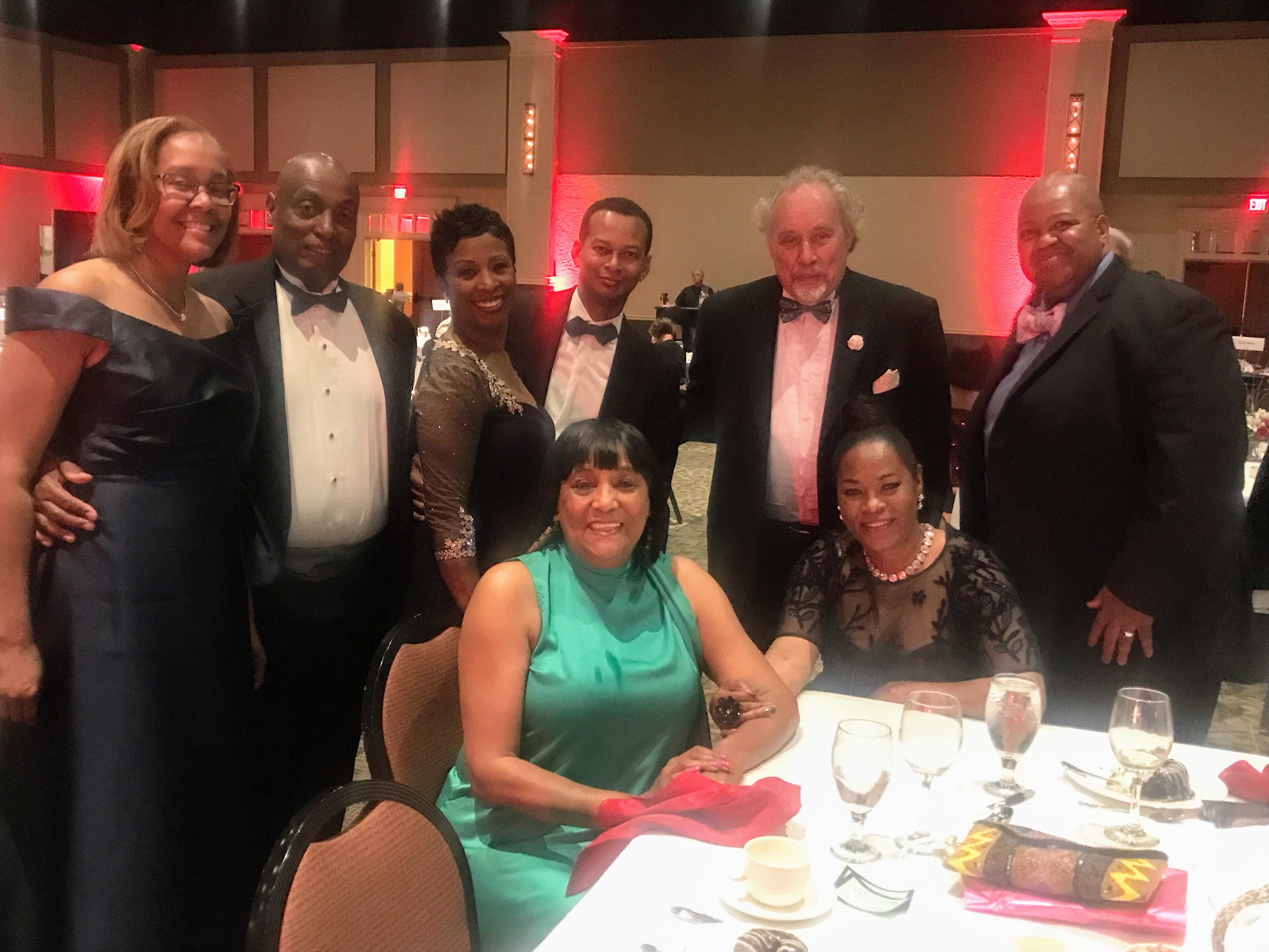 The Hargrove Guests at the 2019 Club Twenty-One Dinner - Great Photo To Remember the Night