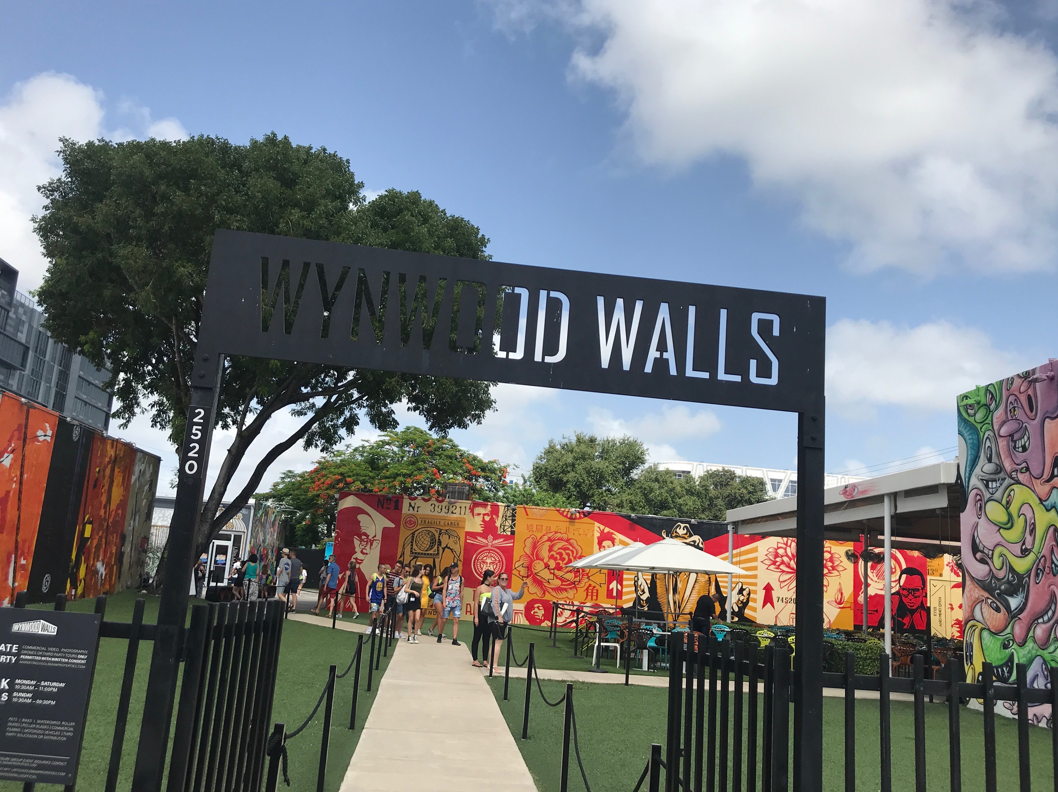 A complimentary weekend in Miami, I visited Wynwood Walls Murals